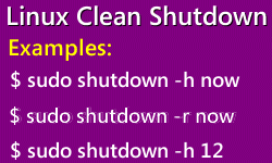 How to do Clean Shutdown