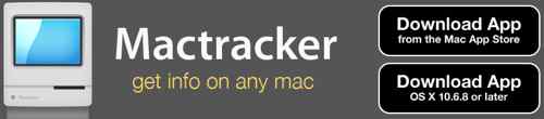 Mactracker app Provides Details on All Apple Products