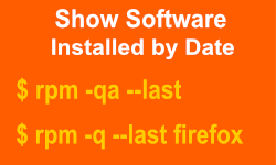Commands to List Software Installed by Date on Linux Systems