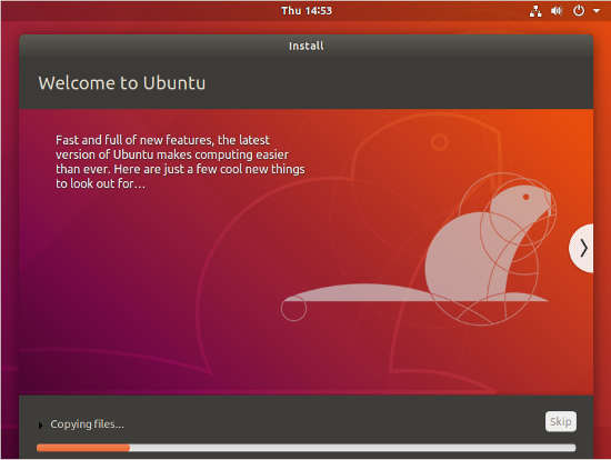 Ubuntu 18.04 Installation Steps
